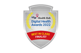 UCSF Health Hub Digital health Awards 2022 Logo